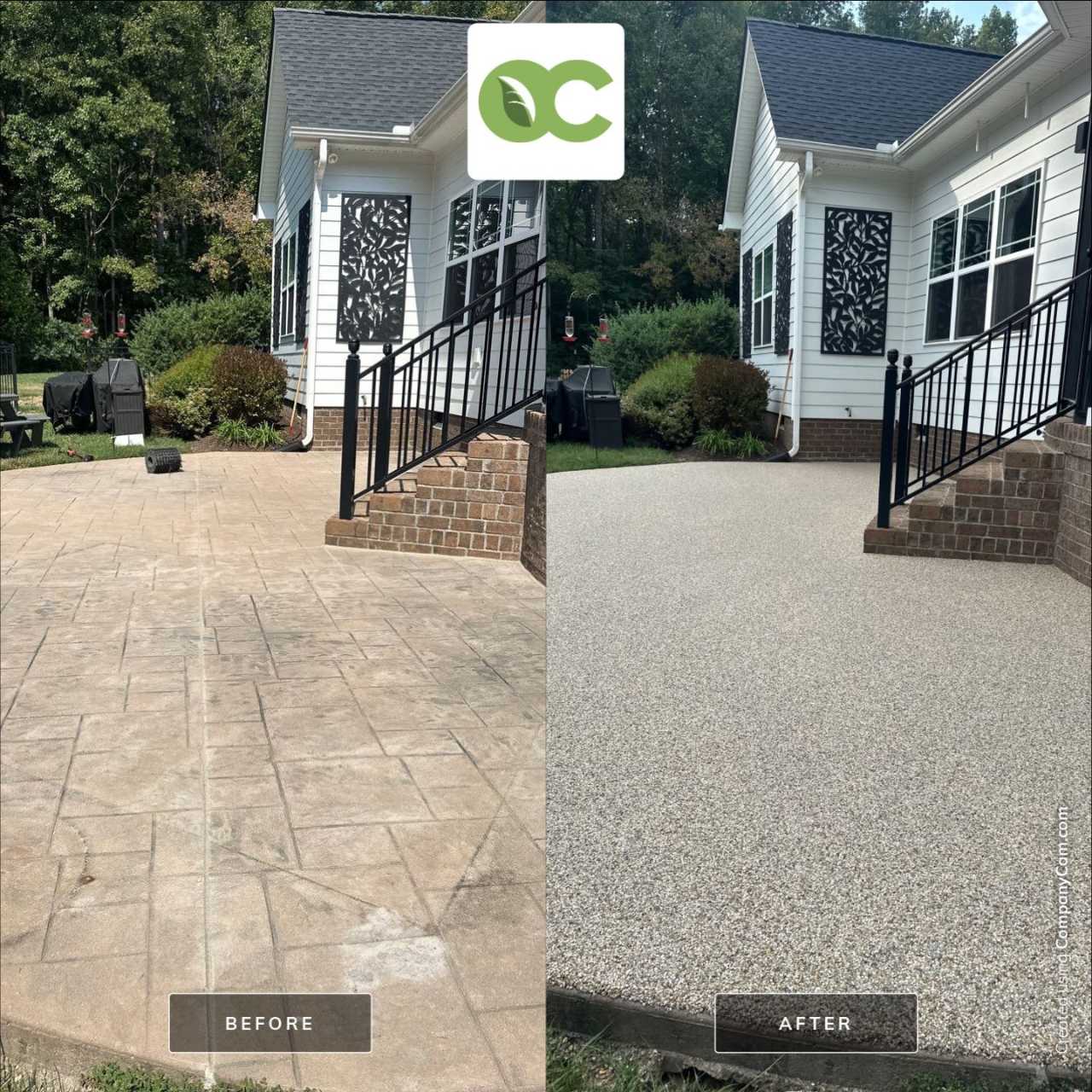 Concrete Patio Resurfacing