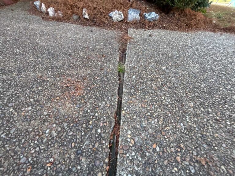 uneven surface