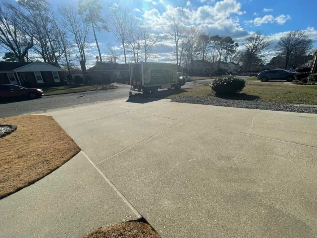 Concrete Driveway Repair & Leveling