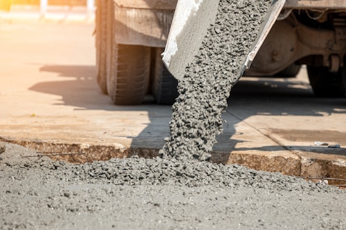 Concrete pouring