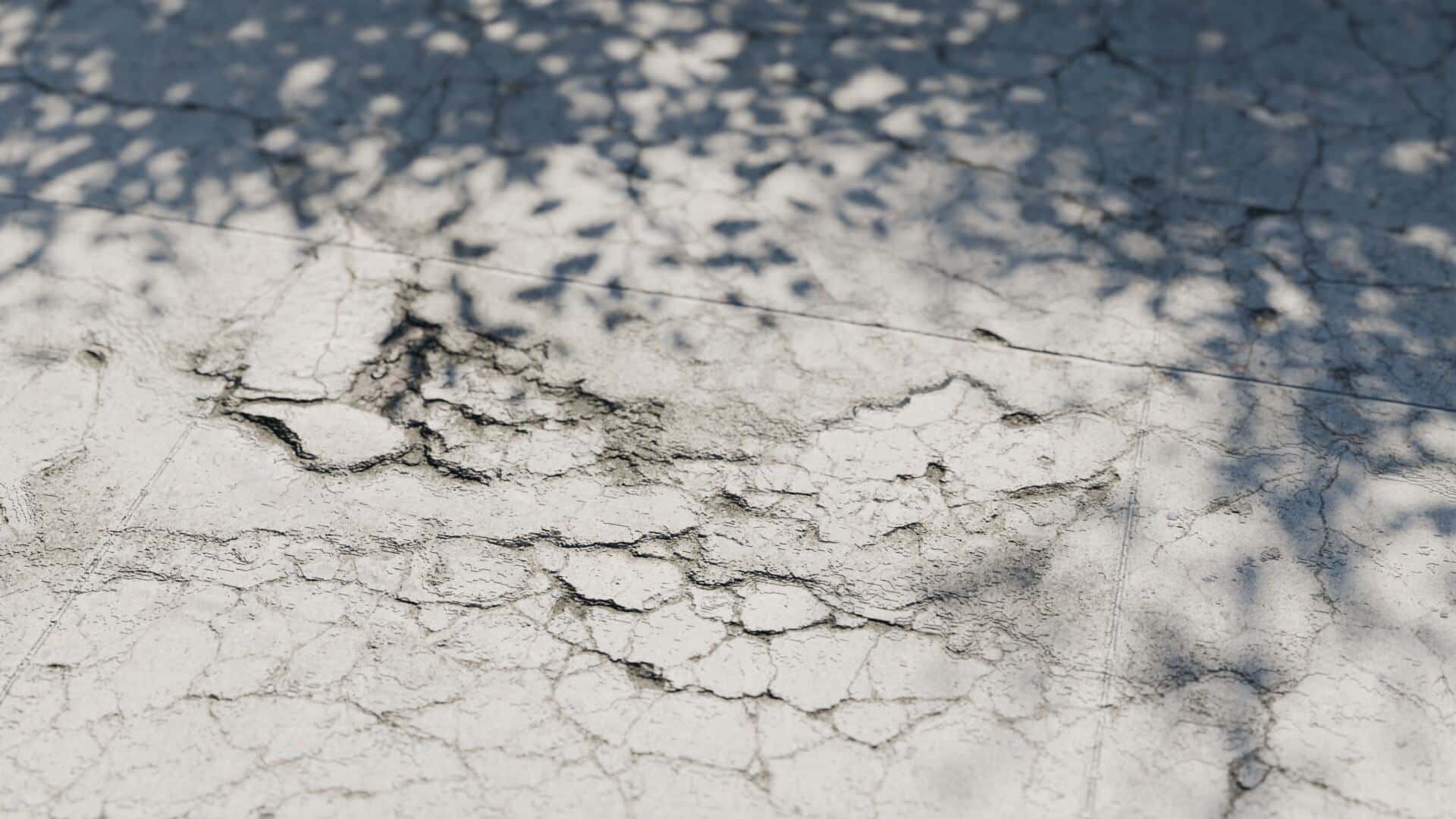 Cracked Concrete