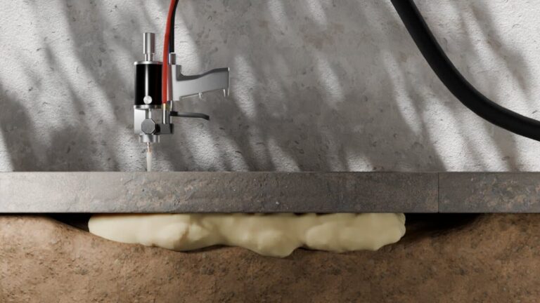 polyurethane foam injection